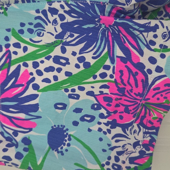 🌺Lilly Pulitzer Beautiful, Tropical Themed Callahan Shorts In Great Condition🌺 - Picture 7 of 15